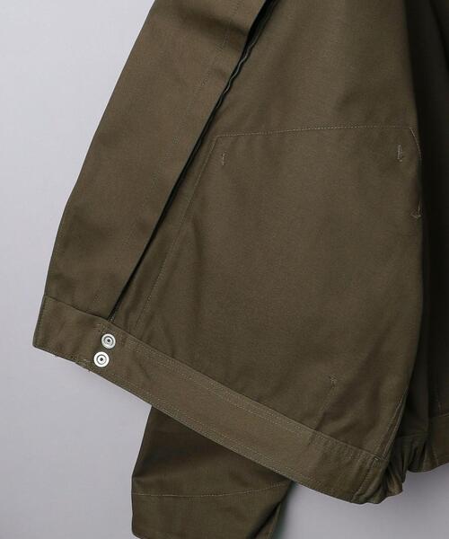 FUMITO GANRYU（フミトガンリュウ）の「＜FUMITO GANRYU（フミト ガンリュウ）＞ Dickies ダブルジャケット（ライダースジャケット・メンズ・グレー/ワインレッド/オリーブ・1/2/3）」の9枚目の写真