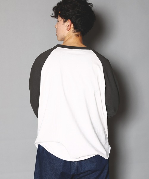 JACKROSE（ジャックローズ）の「JE-ロゴ・ラグラン-LSTEE（Tシャツ/カットソー）」 - WEAR