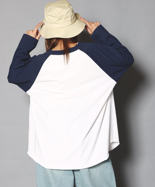 JACKROSE（ジャックローズ）の「JE-ロゴ・ラグラン-LSTEE（Tシャツ/カットソー）」 - WEAR