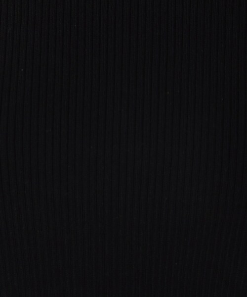 OPAQUE.CLIP(オペークドットクリップ)の「◆リブ編み ロングスリーブニット【エクストラファインオーガニックコットン】(ニット/セーター・レディース・ブラック/ホワイト系その他3/ホワイト系/ブルー・38/40)」の7枚目の写真