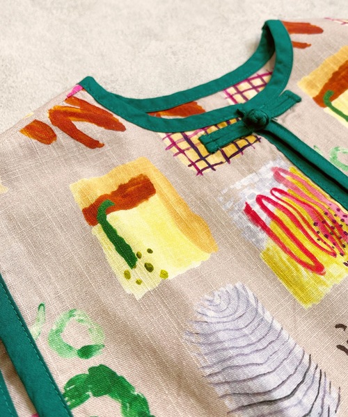 HOGAN RANCH WEAR（ホーガンランチウエア）の「ソウガラチャイナボタンベスト（kids/S～L）（ベスト・キッズ・ベージュ/サンドベージュ/チャコール・S/M/L）」の7枚目の写真