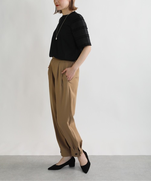 PICCIN（ピッチン）の「裾アジャスターパンツ（その他パンツ・レディース・ブラック/ブラウン・M）」の16枚目の写真