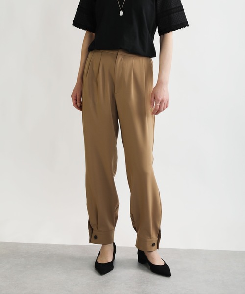 PICCIN（ピッチン）の「裾アジャスターパンツ（その他パンツ・レディース・ブラック/ブラウン・M）」の19枚目の写真