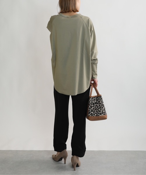 PICCIN（ピッチン）の「裾アジャスターパンツ（その他パンツ・レディース・ブラック/ブラウン・M）」の14枚目の写真