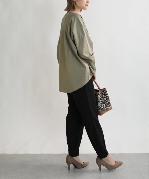 PICCIN（ピッチン）の「裾アジャスターパンツ（その他パンツ・レディース・ブラック/ブラウン・M）」の17枚目の写真