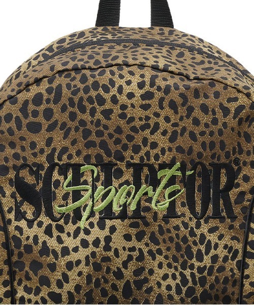 SCULPTOR(スカルプター)の「Nylon Slouch Backpack/ナイロンスラッチバックパック(バックパック/リュック・レディース・ブラック/レオパード/シルバー・FREE)」の17枚目の写真