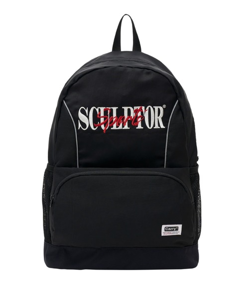 SCULPTOR(スカルプター)の「Nylon Slouch Backpack/ナイロンスラッチバックパック(バックパック/リュック・レディース・ブラック/レオパード/シルバー・FREE)」の4枚目の写真