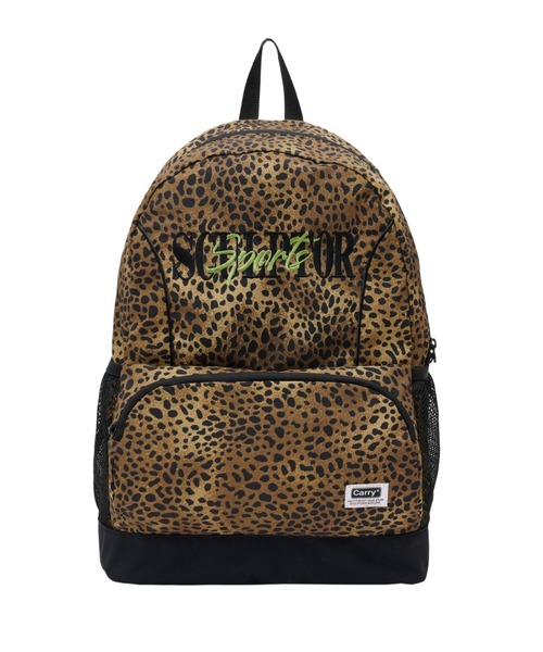 SCULPTOR(スカルプター)の「Nylon Slouch Backpack/ナイロンスラッチバックパック(バックパック/リュック・レディース・ブラック/レオパード/シルバー・FREE)」の14枚目の写真