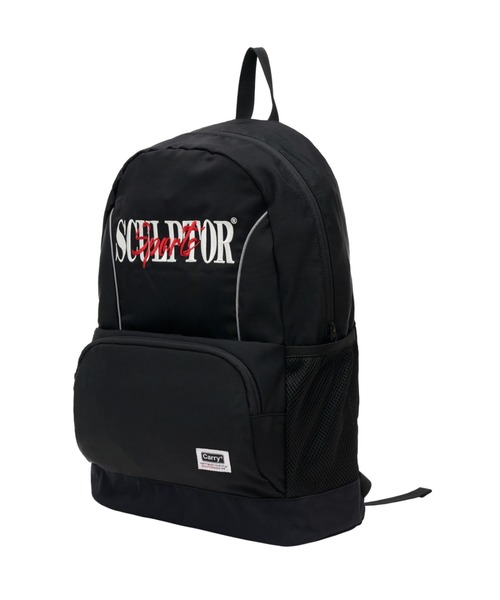 SCULPTOR(スカルプター)の「Nylon Slouch Backpack/ナイロンスラッチバックパック(バックパック/リュック・レディース・ブラック/レオパード/シルバー・FREE)」の5枚目の写真