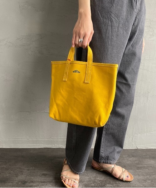 DANTON（ダントン）の「[DANTON/ダントン] コットンキャンバストートバッグ（トートバッグ・レディース・マスタード/ブラック/ピンク/ライトグレー/アイボリー・ONE SIZE）」の13枚目の写真