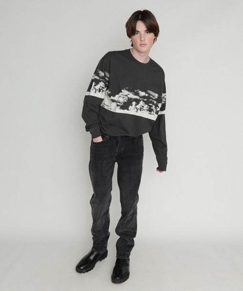 Levi's(リーバイス)の「ヴィンテージポケットロングスリーブTシャツ SURF SCENE(Tシャツ/カットソー・メンズ・ブラック・L/S/M/XL)」の7枚目の写真