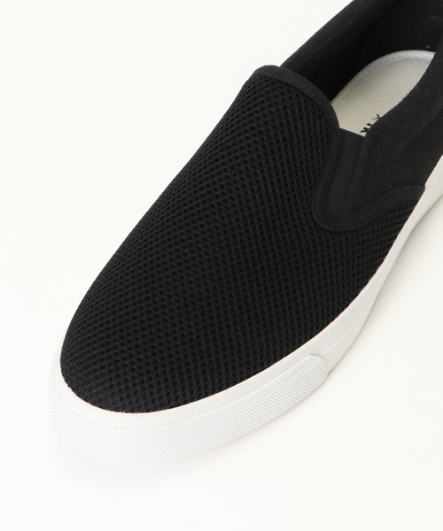 ikka(イッカ)の「メッシュスリッポン(スリッポン・メンズ・ネイビー/オフホワイト/ブラック・L/M/XL)」の4枚目の写真