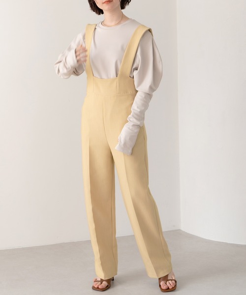 LAULEN(ローレン)の「long cuffs tops/ロングカフストップス(Tシャツ/カットソー・レディース・ホワイト/ブラック/ベージュ・FREE)」の22枚目の写真