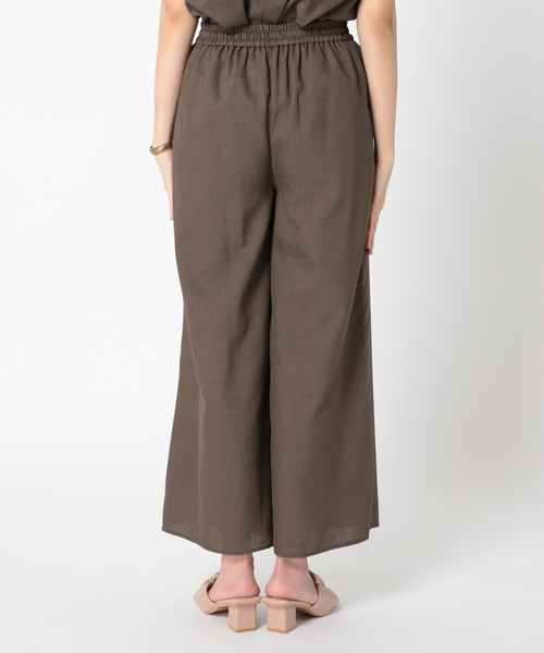 B.C STOCK（ベーセーストック）の「リネンライク オールインワンSET（つなぎ/オールインワン・レディース・グレー/アイボリー/グリーン系その他・FREE）」の13枚目の写真