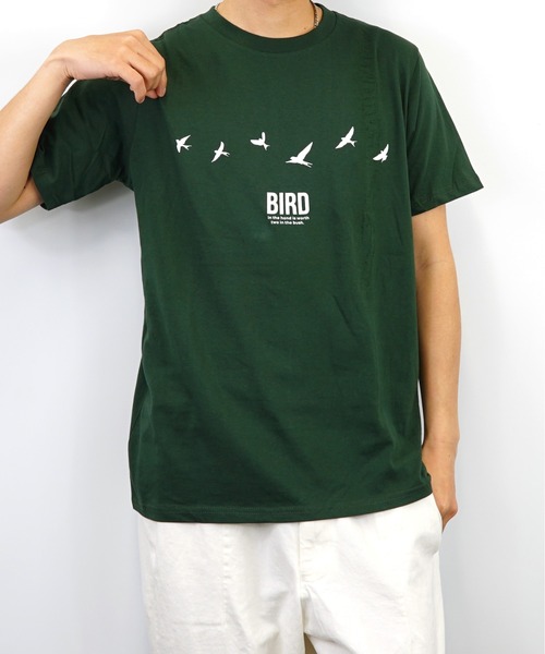 Burner(バーナー)の「【GROOVY STORE】アニマル柄プリントTシャツ(Tシャツ/カットソー・メンズ・ホワイト/ブラック系その他2/イエロー/オリーブ/サックスブルー/ブラック/ブルー/ホワイト系その他/ピンク/ブラック系その他/グリーン/ネイビー・LL/M/L)」の8枚目の写真