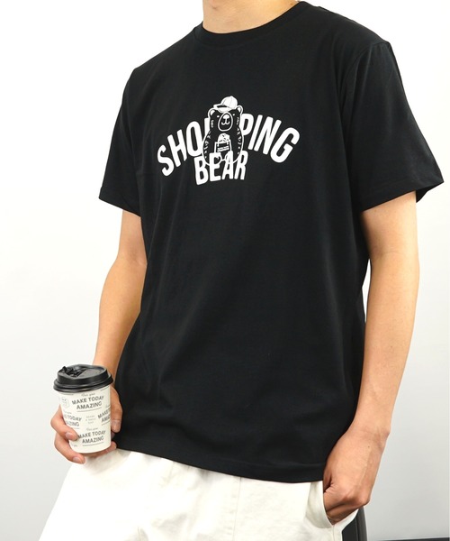 Burner(バーナー)の「【GROOVY STORE】アニマル柄プリントTシャツ(Tシャツ/カットソー・メンズ・ホワイト/ブラック系その他2/イエロー/オリーブ/サックスブルー/ブラック/ブルー/ホワイト系その他/ピンク/ブラック系その他/グリーン/ネイビー・LL/M/L)」の6枚目の写真