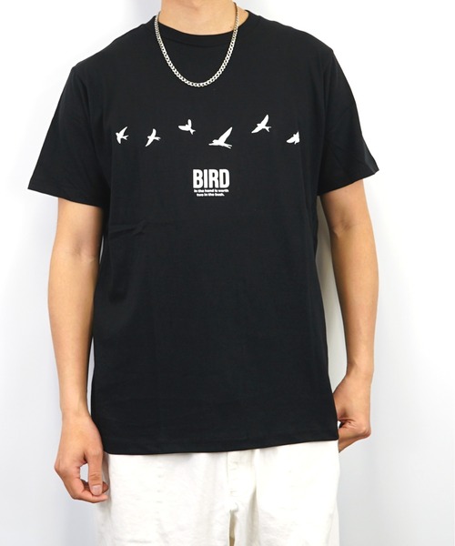 Burner(バーナー)の「【GROOVY STORE】アニマル柄プリントTシャツ(Tシャツ/カットソー・メンズ・ホワイト/ブラック系その他2/イエロー/オリーブ/サックスブルー/ブラック/ブルー/ホワイト系その他/ピンク/ブラック系その他/グリーン/ネイビー・LL/M/L)」の4枚目の写真