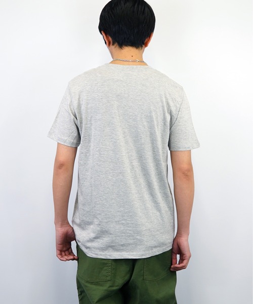 Burner(バーナー)の「【GROOVY STORE】アニマル柄プリントTシャツ(Tシャツ/カットソー・メンズ・ホワイト/ブラック系その他2/イエロー/オリーブ/サックスブルー/ブラック/ブルー/ホワイト系その他/ピンク/ブラック系その他/グリーン/ネイビー・LL/M/L)」の15枚目の写真