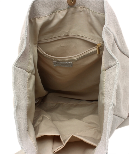 mystic（ミスティック）の「スウェードトート（トートバッグ・レディース・キャメル/エメラルド/ブラック/ライトグレー・ﾌﾘ-）」の12枚目の写真