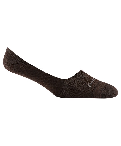 DARN TOUGH VERMONT(ダーンタフバーモント)の「【MADE IN USA】 DARN TOUGH ダーンタフ Ws 6044 トップダウンソリッド ノーショーインビシブル ライトウェイト(ソックス/靴下・レディース・オートミール/ブラック・SMALL)」の7枚目の写真