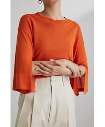 ドライニットルーズシアートップ