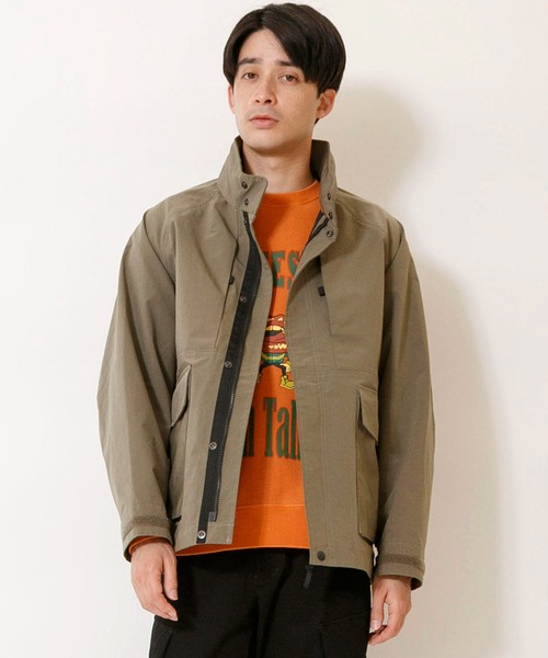 Johnbull(ジョンブル)の「テクノブレンフィールドジャケット(マウンテンパーカー・メンズ・ブラック/オリーブ/ブルー/ダークカーキ・SMALL/MEDIUM/LARGE)」の2枚目の写真