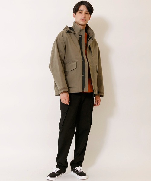 Johnbull(ジョンブル)の「テクノブレンフィールドジャケット(マウンテンパーカー・メンズ・ブラック/オリーブ/ブルー/ダークカーキ・SMALL/MEDIUM/LARGE)」の8枚目の写真