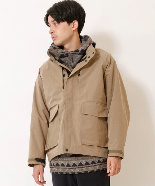 Johnbull(ジョンブル)の「テクノブレンフィールドジャケット(マウンテンパーカー・メンズ・ブラック/オリーブ/ブルー/ダークカーキ・SMALL/MEDIUM/LARGE)」の9枚目の写真