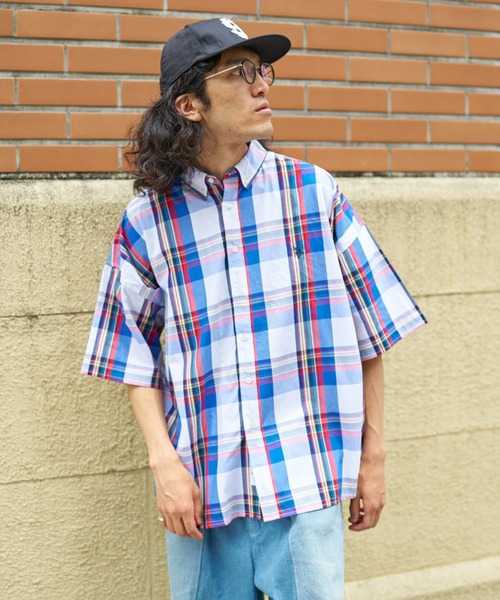 U.S. POLO ASSN.(ユーエスポロアッスン)の「マドラスチェック半袖ボタンダウンシャツ(シャツ/ブラウス・メンズ・グリーン/ブルー/ネイビー・LARGE/MEDIUM)」の10枚目の写真