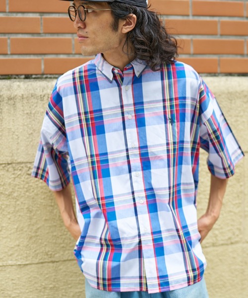 U.S. POLO ASSN.(ユーエスポロアッスン)の「マドラスチェック半袖ボタンダウンシャツ(シャツ/ブラウス・メンズ・グリーン/ブルー/ネイビー・LARGE/MEDIUM)」の15枚目の写真