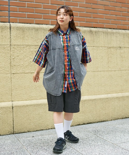 U.S. POLO ASSN.(ユーエスポロアッスン)の「マドラスチェック半袖ボタンダウンシャツ(シャツ/ブラウス・メンズ・グリーン/ブルー/ネイビー・LARGE/MEDIUM)」の12枚目の写真