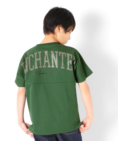 GLAZOS（グラソス）の「接触冷感・ドルマンスリーブバックプリント半袖Tシャツ（Tシャツ/カットソー・キッズ・ブルー/ブラック/ホワイト/パープル/グリーン・150cm/130cm/140cm/170cm/160cm）」の3枚目の写真