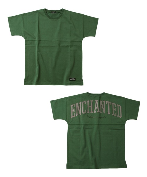 GLAZOS（グラソス）の「接触冷感・ドルマンスリーブバックプリント半袖Tシャツ（Tシャツ/カットソー・キッズ・ブルー/ブラック/ホワイト/パープル/グリーン・150cm/130cm/140cm/170cm/160cm）」の12枚目の写真