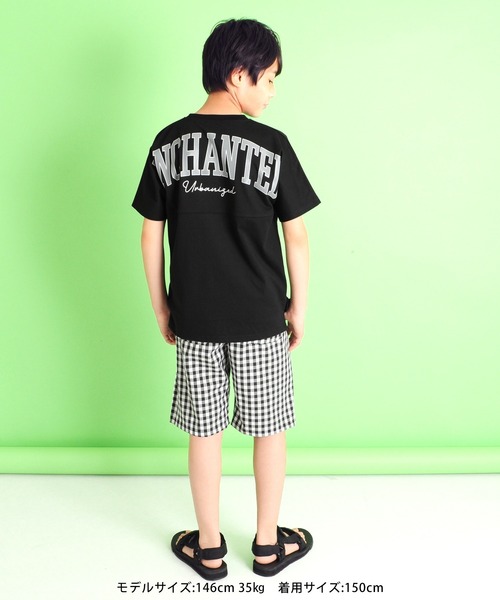 GLAZOS（グラソス）の「接触冷感・ドルマンスリーブバックプリント半袖Tシャツ（Tシャツ/カットソー・キッズ・ブルー/ブラック/ホワイト/パープル/グリーン・150cm/130cm/140cm/170cm/160cm）」の8枚目の写真