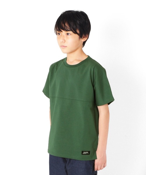 GLAZOS（グラソス）の「接触冷感・ドルマンスリーブバックプリント半袖Tシャツ（Tシャツ/カットソー・キッズ・ブルー/ブラック/ホワイト/パープル/グリーン・150cm/130cm/140cm/170cm/160cm）」の20枚目の写真