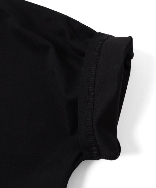 GLAZOS（グラソス）の「接触冷感・ドルマンスリーブバックプリント半袖Tシャツ（Tシャツ/カットソー・キッズ・ブルー/ブラック/ホワイト/パープル/グリーン・150cm/130cm/140cm/170cm/160cm）」の15枚目の写真