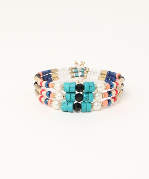 チャイハネ（チャイハネ）の「【チャイハネ】ネイティアピバングル（バングル/リストバンド・レディース・ホワイト/ブラック/パープル/ブラウン/レッド/イエロー/オレンジ/グリーン/その他1/その他2・FREE）」の10枚目の写真