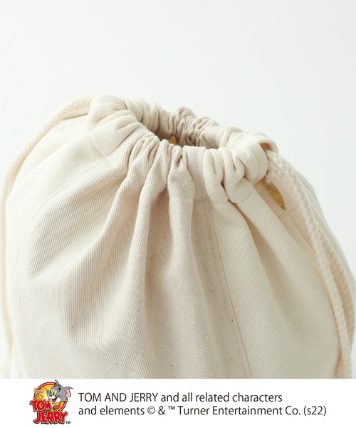Tom&Jerry(トムアンドジェリー)の「TOM and JERRY/トムとジェリー巾着BAG(ハンドバッグ・レディース・グレー/ナチュラル・FREE)」の16枚目の写真