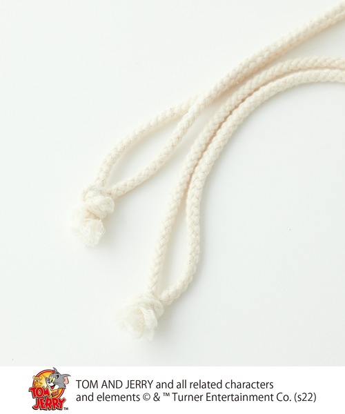 Tom&Jerry(トムアンドジェリー)の「TOM and JERRY/トムとジェリー巾着BAG(ハンドバッグ・レディース・グレー/ナチュラル・FREE)」の19枚目の写真