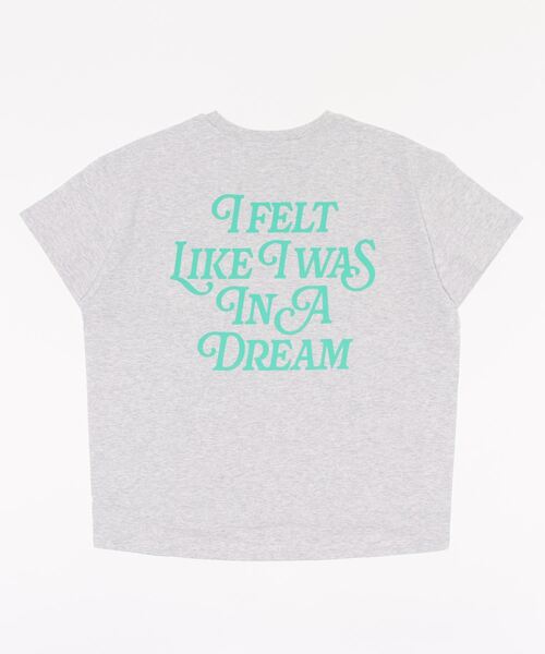 repipi armario（レピピ アルマリオ）の「バックロゴコクーンTシャツ（Tシャツ/カットソー・キッズ・ホワイト/グレー系その他/ブルー系その他/オレンジ系その他・MEDIUM/LARGE）」の5枚目の写真