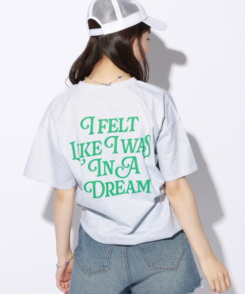 repipi armario（レピピ アルマリオ）の「バックロゴコクーンTシャツ（Tシャツ/カットソー・キッズ・ホワイト/グレー系その他/ブルー系その他/オレンジ系その他・MEDIUM/LARGE）」の17枚目の写真