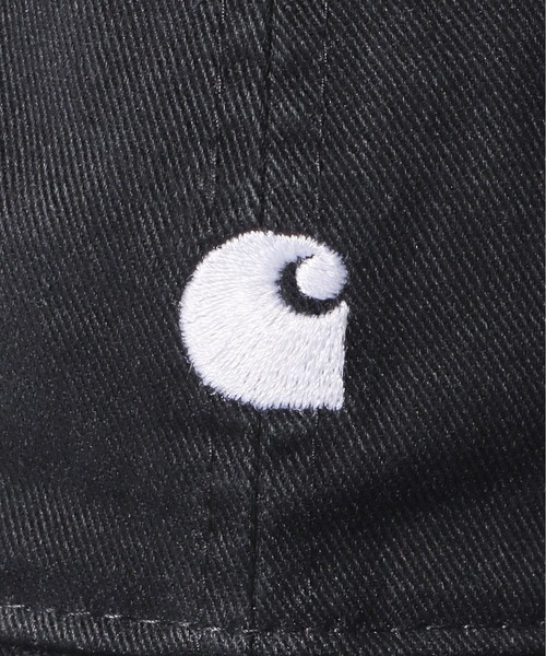 Carhartt WIP（カーハートダブリューアイピー）の「Carhartt WIP/カーハートダブリューアイピー MADISON LOGO CAP ベースボールキャップ（キャップ・メンズ・ダークネイビー/カーキ/ベージュ/ブラック/ナチュラル/ピンク/レッド/ライトブルー/ブルー/ホワイト/ライトベージュ/ブラック系/ブラウン/オリーブ・ONE SIZE）」の18枚目の写真