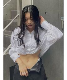 EVRIS | クロップドドロストシャツ(シャツ/ブラウス)