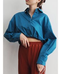 クロップドドロストシャツ