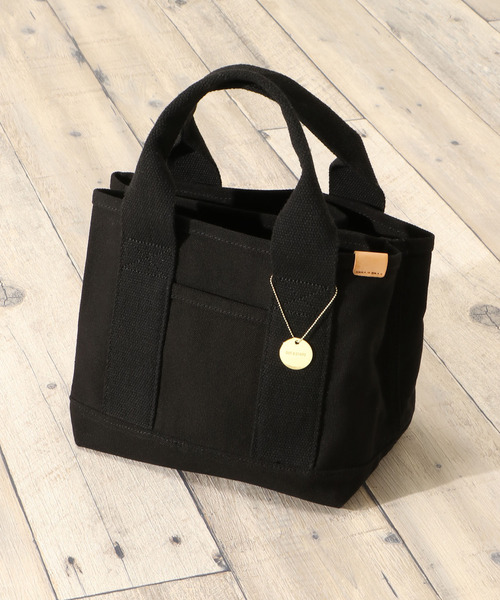 LBC（エルビーシー）の「キャンバス仕切りミニトートバッグ（トートバッグ・レディース・ブラック/グリーン/その他/ダークグレー・FREE）」の18枚目の写真