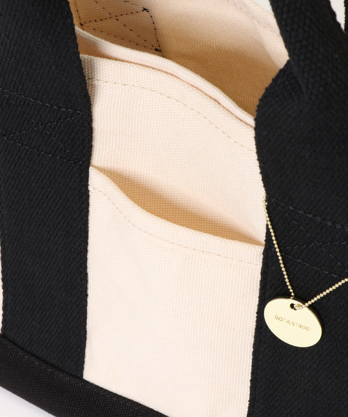 LBC（エルビーシー）の「キャンバス仕切りミニトートバッグ（トートバッグ・レディース・ブラック/グリーン/その他/ダークグレー・FREE）」の17枚目の写真