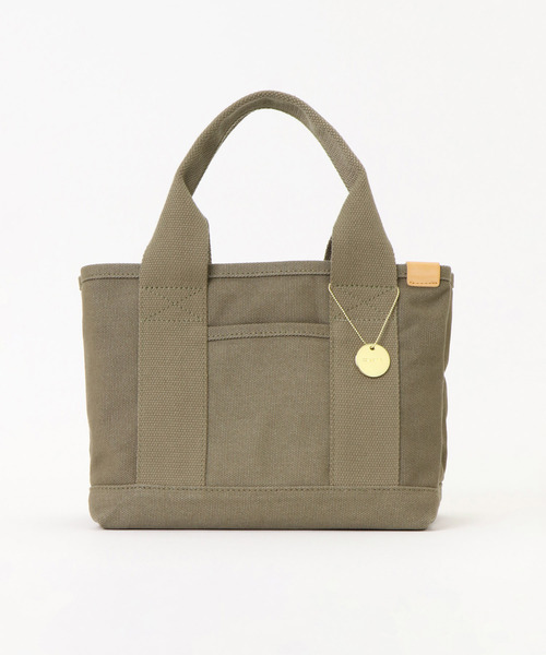 LBC（エルビーシー）の「キャンバス仕切りミニトートバッグ（トートバッグ・レディース・ブラック/グリーン/その他/ダークグレー・FREE）」の7枚目の写真