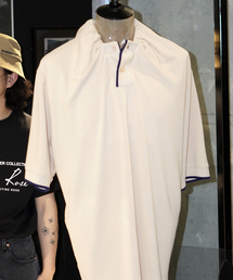 【MARTINE ROSE / マーティンローズ】TUCK NECK SS ポロシャツ
