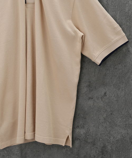 MARTINE ROSE（マーティンローズ）の「【MARTINE ROSE / マーティンローズ】TUCK NECK SS ポロシャツ（ポロシャツ・メンズ・ホワイト系その他・SMALL）」の10枚目の写真