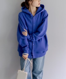 PUAL CE CIN | 裏起毛フードブルゾン(ブルゾン)